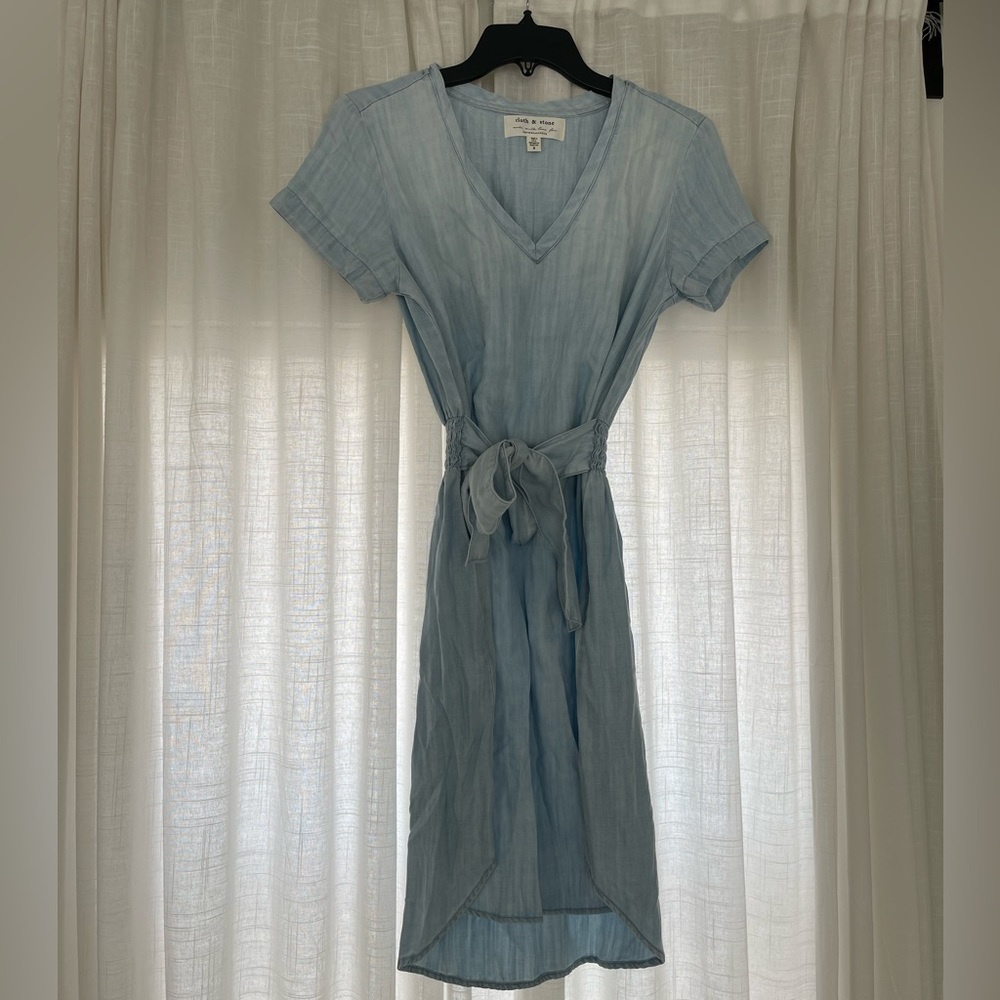 Anthropologie denim dress